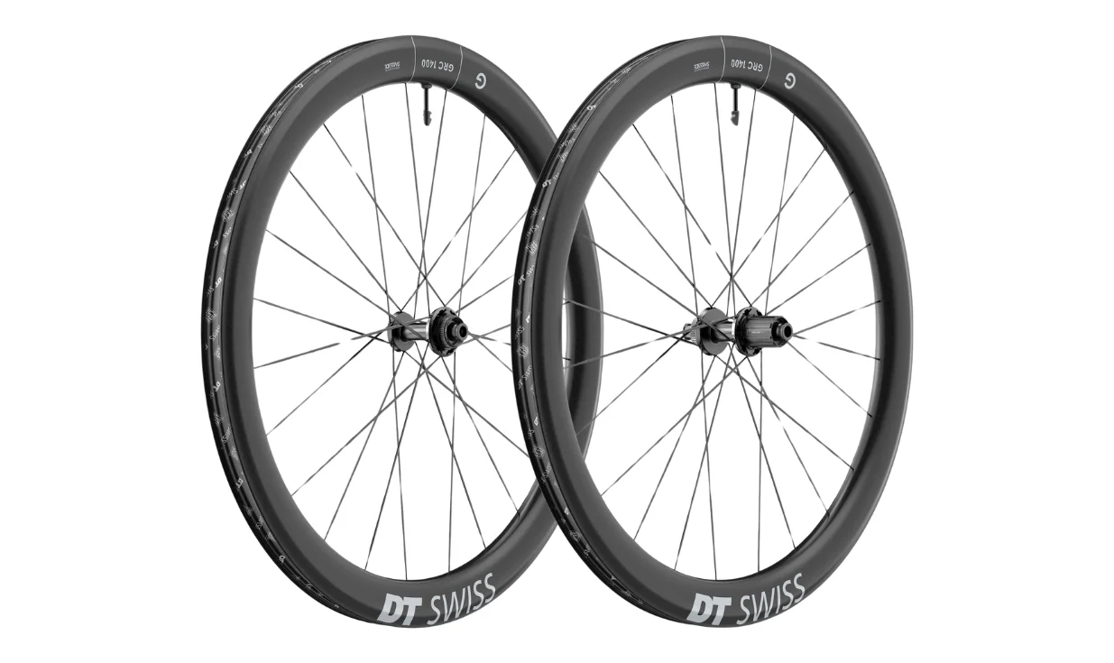 Roues Gravel DT Swiss GRC 1400 DICUT 50 - Carbone - Tubeless Ready